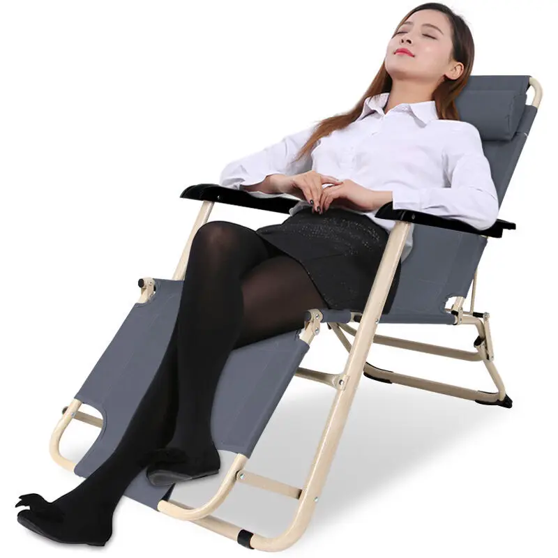 Быстрый складной открытый пляжный шезлонг складной стул с регулируемой спинкой и подставкой для ног для спальной кровати двойного использования с подлокотником