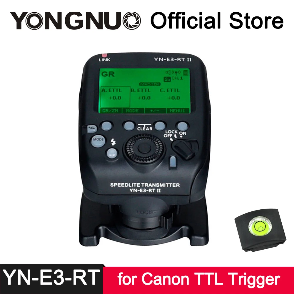 YongNuo YN-E3-RT II передатчик ETTL Беспроводной вспышка триггера для Canon ST-E3-RT YN968EX YN600EX-RT