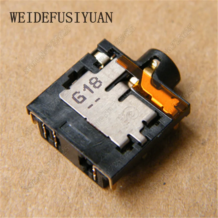 10pcs lot Audio Jack Socket Connector for Acer 4741 4741G 4741Z 4741ZG Motherboard Headphone MIC Port 6 pin