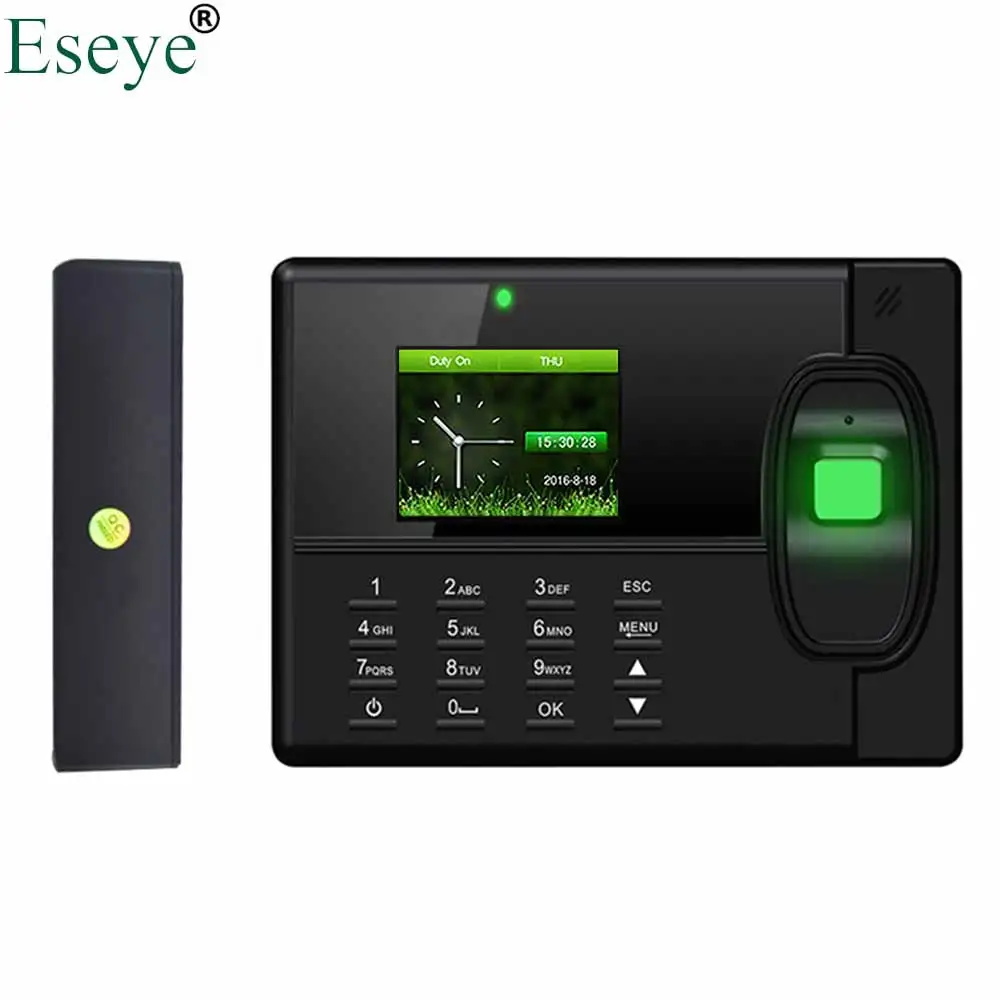 Eseye 1000Users Biometric Fingerprint Time Attendance System Fingerprint Time Clock Office Attendance Recorder Employee Machine Eseye 1000Users Biometric Fingerprint Time Attendance System Fingerprint Time Clock Office Attendance Recorder Employee Machine