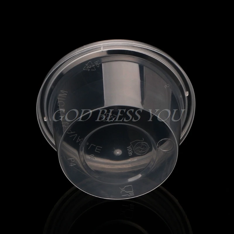 10 PCS 100 ml PP تخزين الحاويات المنظم صندوق ل بلايدووغ رغوة الوحل الطين ضوء الطين