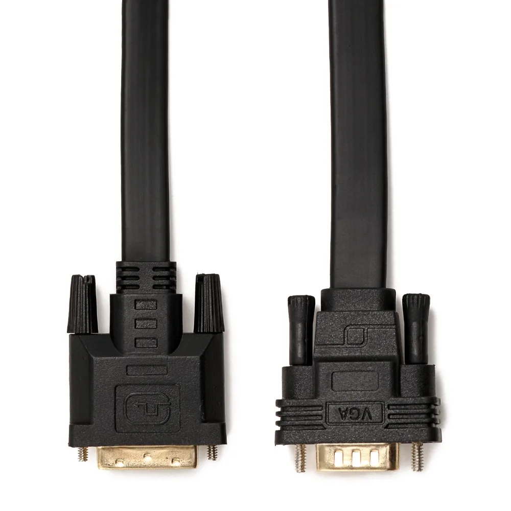2017 2 м DVI к VGA M/M D 24 + 1 Совместимость I 5 адаптер Встроенный чип DVD разъем PS проектор