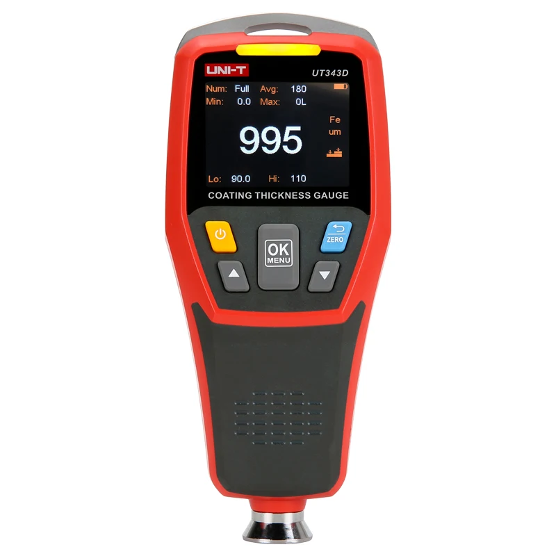  UNI-T UT343D Car Paint Film Coating Measure Digital iron FE/NFE measurement Portable Mini Thickness