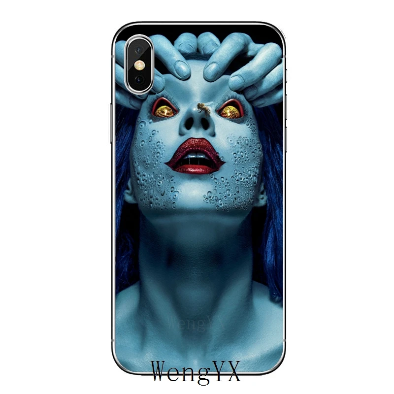 Американский сезон ужасов тонкие мягкие аксессуары чехол для телефона Apple iPhone X XR
