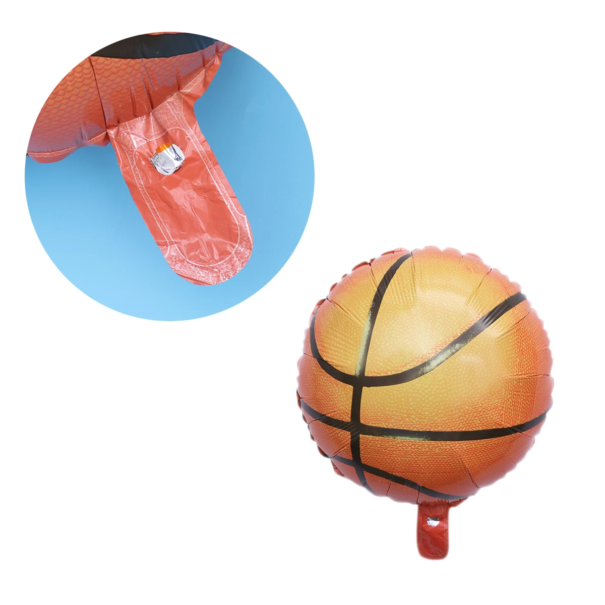 

10pcs Aluminum Foil Birthday Party Balloon 18inch Basketball Balloons For Birthday World Game Sports Party Decor Kids Ball Toy