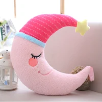 Skin-friendly Star Moon Cloud Water Drop Shaped Plush Pillow Decorative Stuffed Soft Pillow Sofa Chair Bed Cot Pillow Gift 2