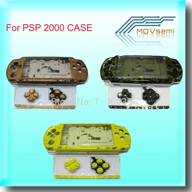 3 Colors For PSP2000 PSP 2000 all Version Game Console replacement full