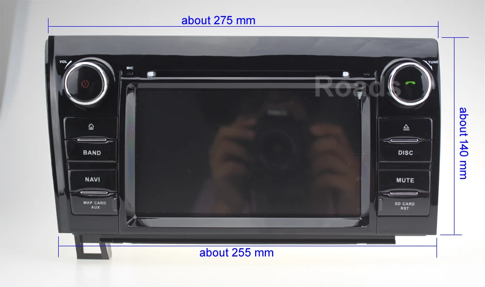 Clearance Android 9.0 Car DVD Stereo Player GPS Radio for Toyota Tundra(2007-2013) Sequoia（2008-2015） 1