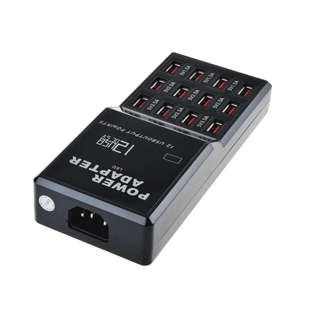 

Multi USB Charger US EU UK AU Plug 12 Ports Wall Desktop Charge Power Adapter For iphone iPad Samsung Huawei HTC Tablet Charging