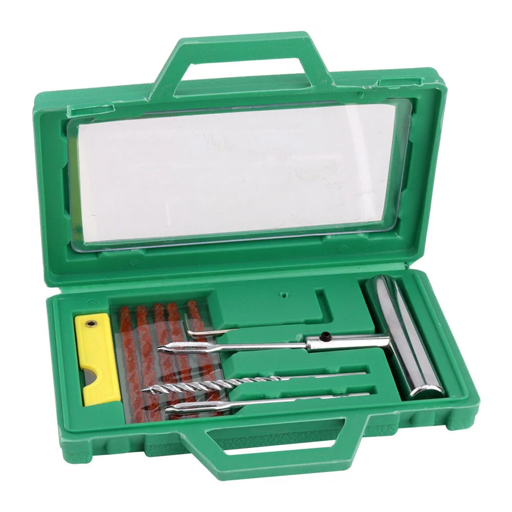 

Tubeless Tire Repair Kits Tire Plug Tools for Motorcycle Vehicle Wheel Tire Puncture Mending Sets XR657