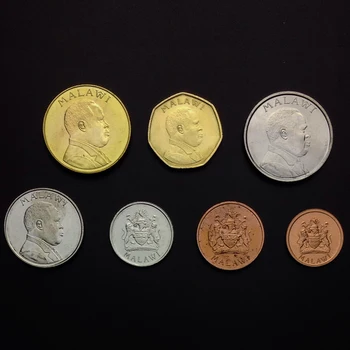 

7pcs Malawi coin 100% original coin Not circulated