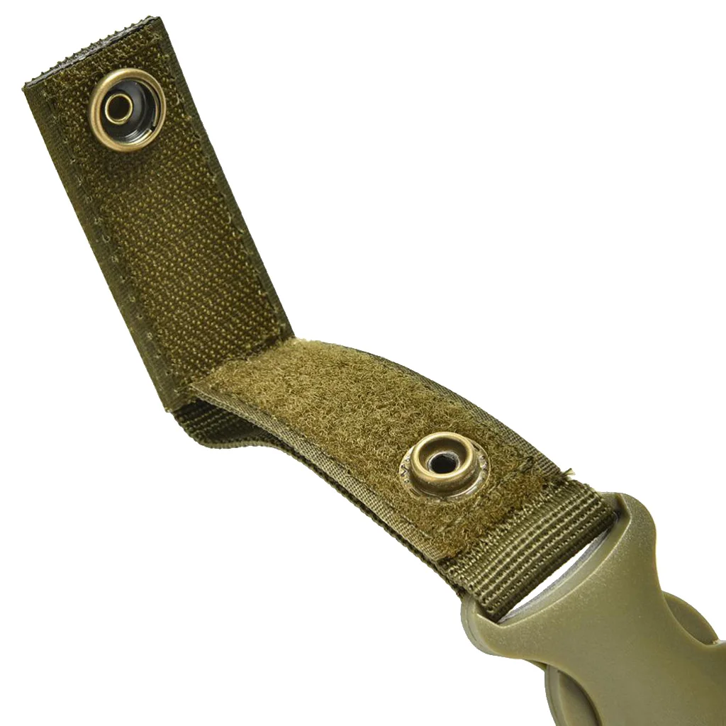 Outdoor Carabiner Nylon Key Hook Molle Webbing Strap Hanging System Belt Buckle Water Bottle Holder Choice of Color 