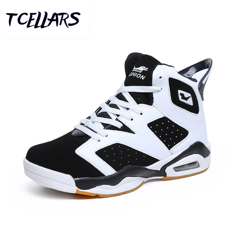 High Quality Air Cushion Basketball Shoes Mens Gents Classic Breathable