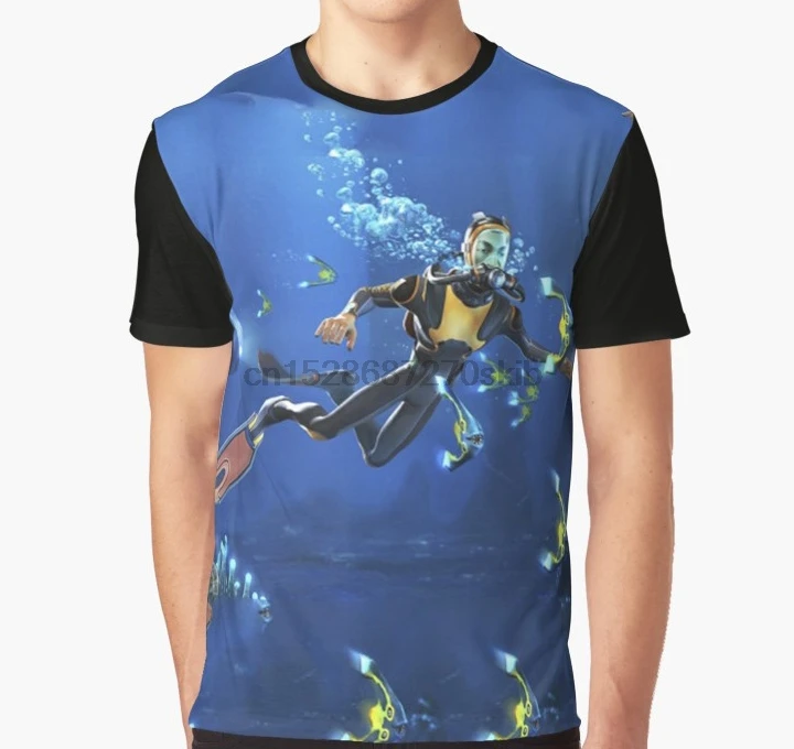 

All Over Print 3D Tshirt Subnautica Full Print Big print Graphic T Shirt