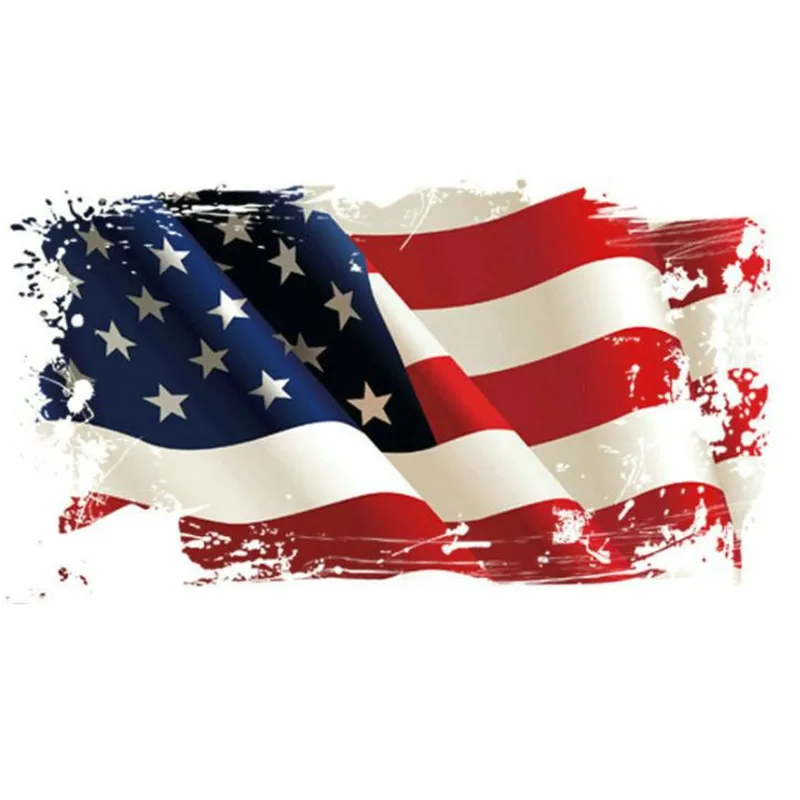 

T shirt women heat transfer printing usa flag biker patch for clothes iron on transfer patches for clothing flower 3D stickers