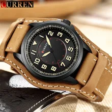Curren Mens Watches Top Brand Luxury Military Sport Quartz Men Watch Waterproof Leather Male Clock Wristwatch Relogio Masculino Curren Mens Watches Top Brand Luxury Military Sport Quartz Men Watch Waterproof Leather Male Clock Wristwatch Relogio Masculino