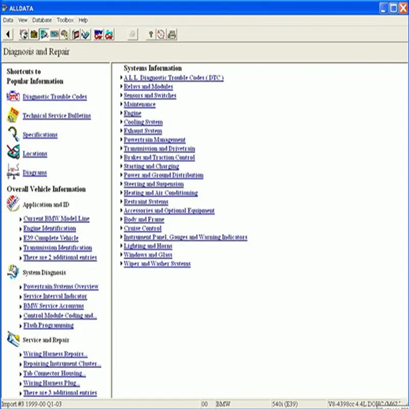  2017 Alldata de reparación de automóviles Software v10.53 todos los datos y mitchell software 2015 