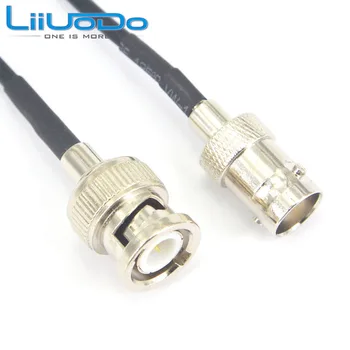 

9.85ft Cable BNC Male Plug to Female Jack Power Extension Adapter pigtail RG174