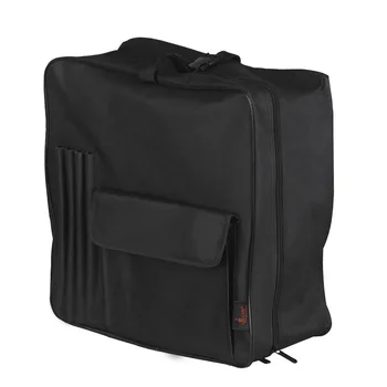 

14 Inch Snare Drum Bag Backpack Snare Drum Case with Shoulder Strap Outside Pockets Black