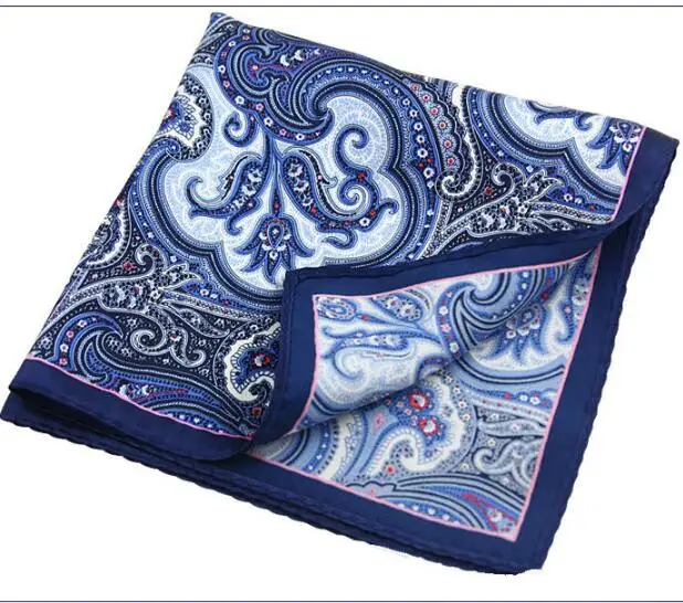  35*35CM Mens pocket squares 100% silk Suit-pocket-handkerchief 20 Style HKY 3561