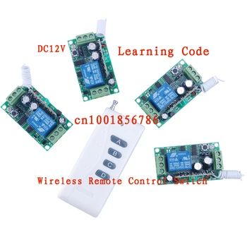 

12V Wireless Switch 1000M RF Wireless Remote Controller 4 Receiver 1 Transmitter Mini M4/T4/L4 adjusted add controller freely
