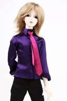 

[wamami] 529# Purple Satin Shirt 1/3 SD DZ BJD Dollfie