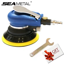 5 ”pollici Per Auto Lucidatore Air Orbital Levigatrice 10000 rpm Grinder Pneumat Macchina Spugna Universale Ceretta Strumenti di Smalto di Cura Pulito rimuovere