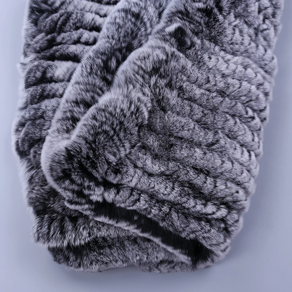 Настоящий мех кролика вязаный эластичный Женский Зимний пуловер накидка на плечо леди Amice Мода Cappa натуральный мех палантин Thurgs эластичный