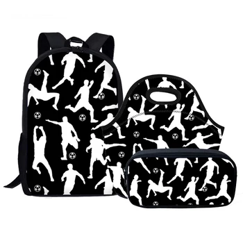 

Backpack Children Satchel Foot-Ball School Bags Schooolbagss Orthopedic School Backpacks Children Schoolbag Boy Mochilas Escolar