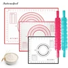 26 Designs Silicone Baking Mat Nonstick Rolling Dough Mat High Quality Pastry Pad Kneading Dough Tools Kitchen Accessories ► Photo 1/6