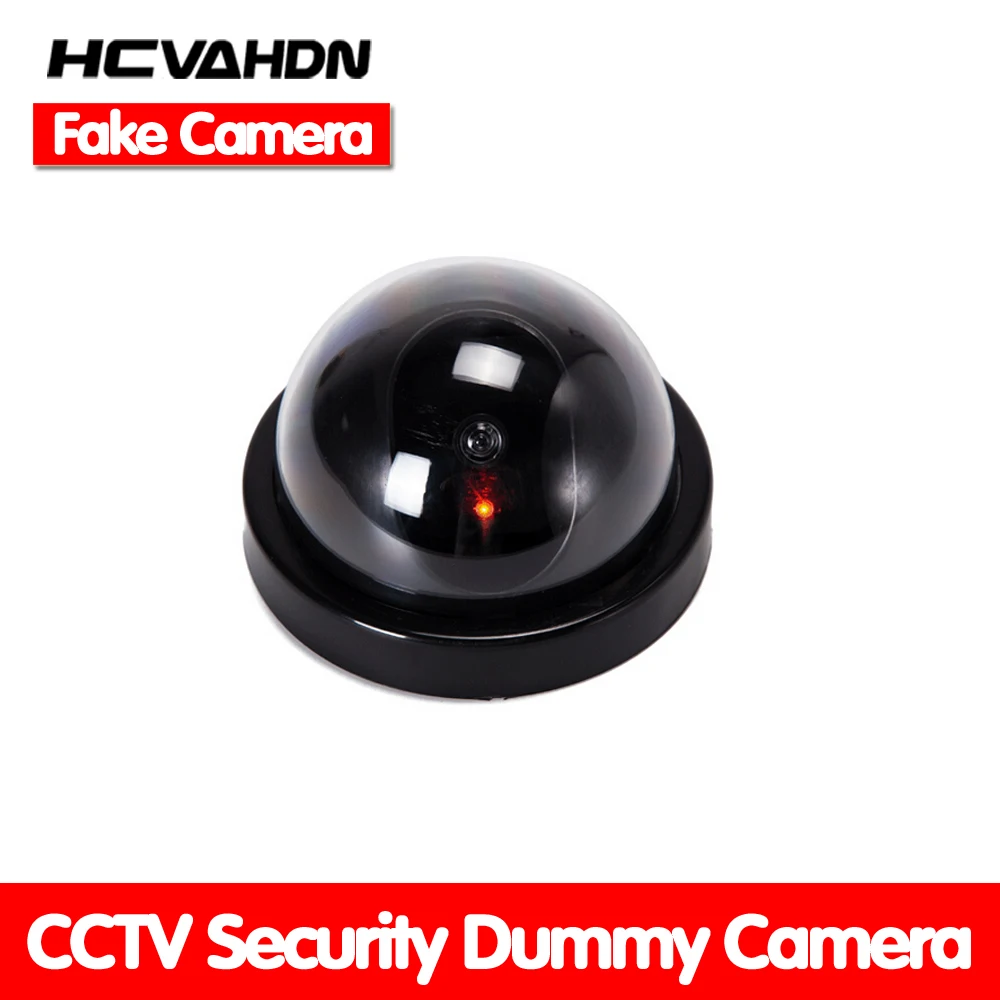 Kopen Wireless Home Security Fake Camera Gesimuleerde video Surveillance indoor outdoor Surveillance Dummy Ir Led Fake Dome camera