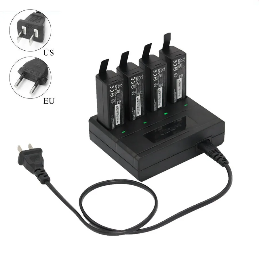 

4 in 1 Battery Charger For DJI OSMO Parallel Charger Intelligent Battery Charger for OSMO/OSMO Mobile Handheld Gimbal Accesories