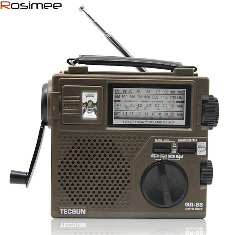 Brand New GR 88 FM/MW/SW Full Band Radio Receiver Digital Radio