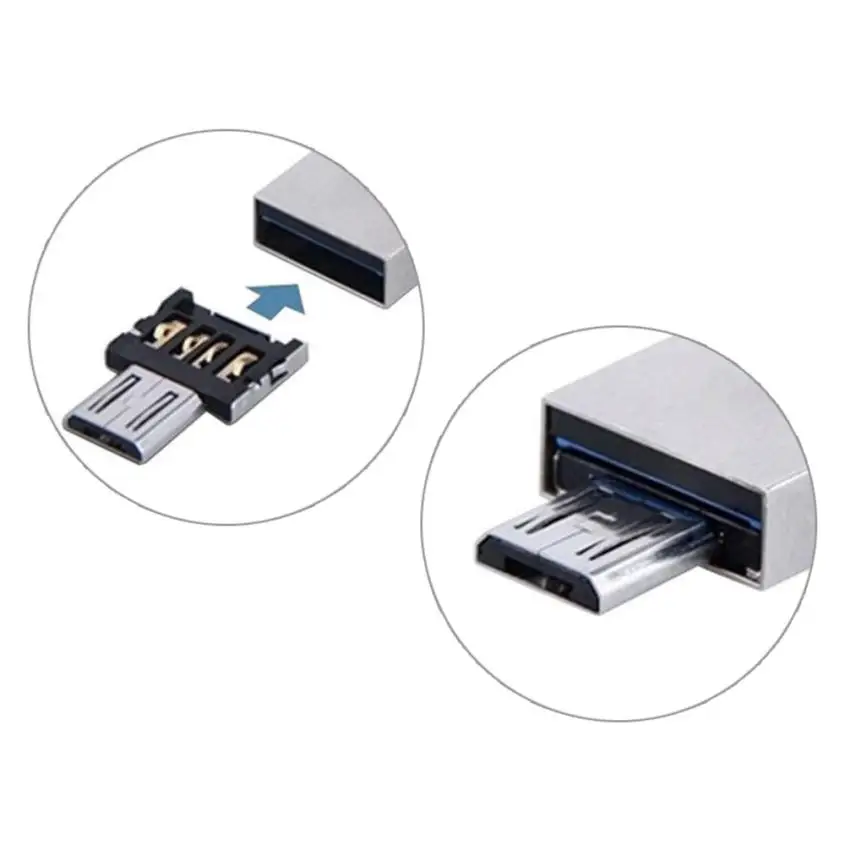 New and High Quality Mini Adapter Micro USB Male To Female OTG Converter For Android Tablet Phone 3Pcs l0817#2 |