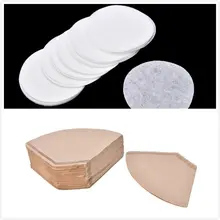 Два стиля! 100 шт в упаковке Кофеварка Замена профессиональные фильтры бумага для аэропресс для кофе чай кухонные принадлежности