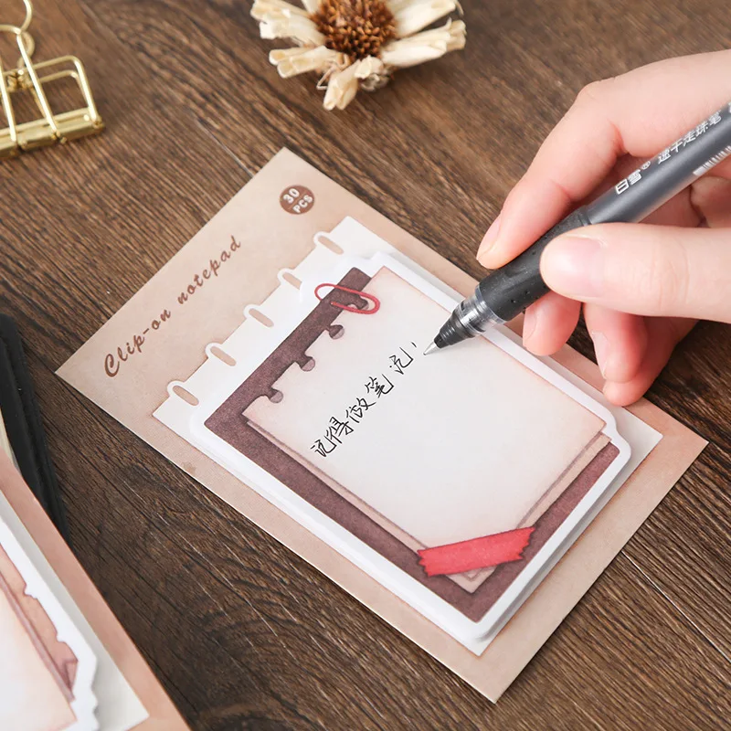

6 Designs Planner Life Sticky Note Memo Pad Paper Lable Notepad Daily Plan Sticky Notes School Supplies memo sheets