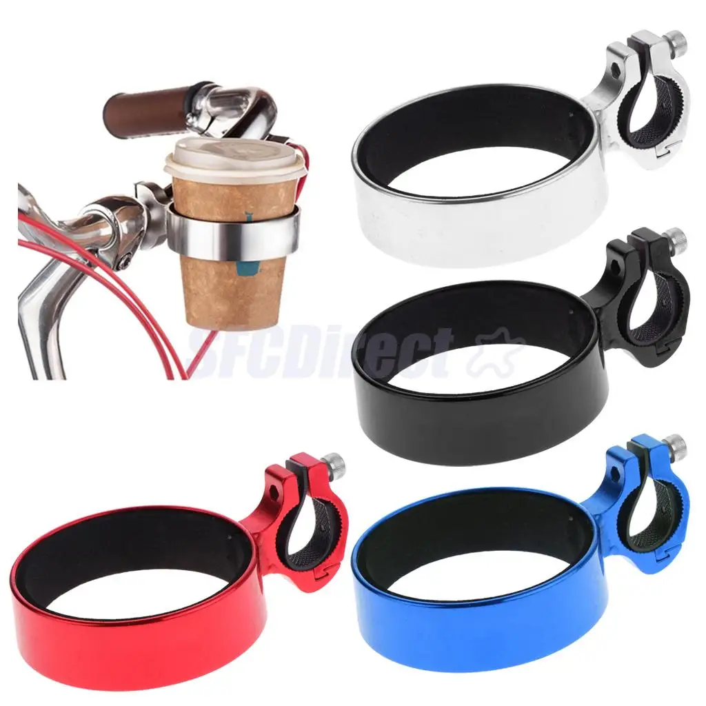 

Bicycle Cycling Cup Holder Motorcycle Bicycle Bike Handlebar Mount Coffee Drinks Cup Holder Bracket Aluminum For Handlebar Rack