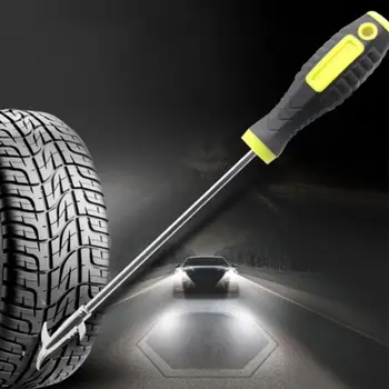 

Auto Tire Cleaning Hook High Quality Explosion Proof Alloy Scraper Multifunctional Stone Cleaning Tool