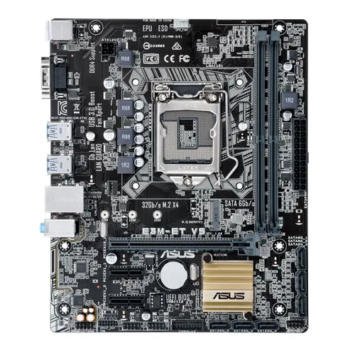 

Asus E3M-ET V5 Desktop Motherboard C232 Socket LGA 1151 For Core i7 i5 i3 DDR4 32G USB3.0 M.2 Micro ATX Original Used Mainboard