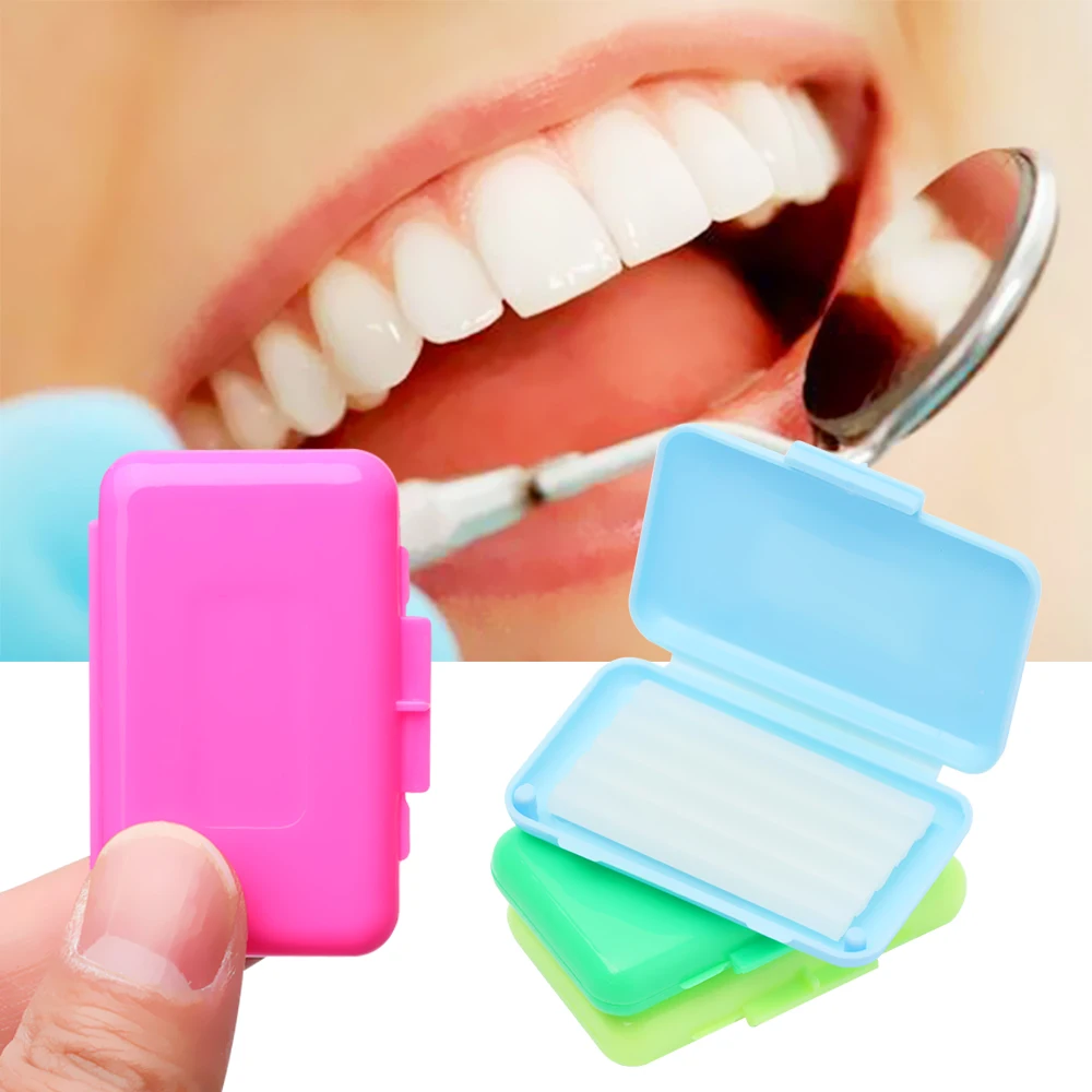 

5PCs Fruit Scent Dental Orthodontics Wax Mint Mix Scent For Bracket Gum Irritation Teeth Dental Care Oral Hygiene Tools Healthy