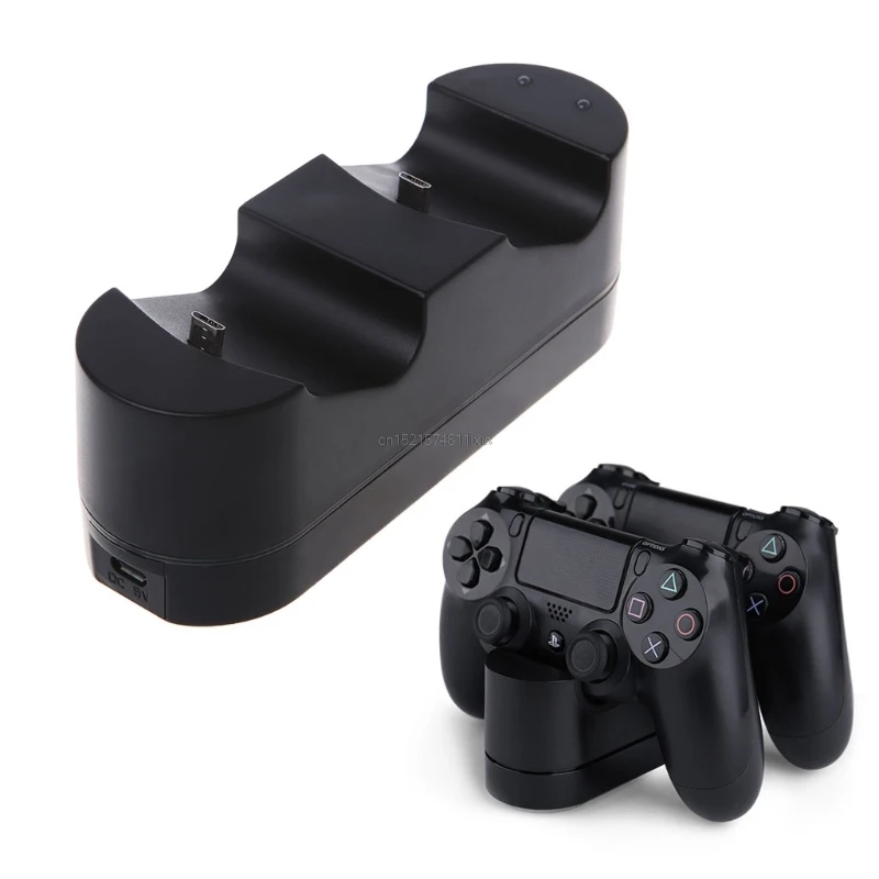 Новый контроллер зарядная станция для Playstation Dualshock 4 два USB порта зарядного