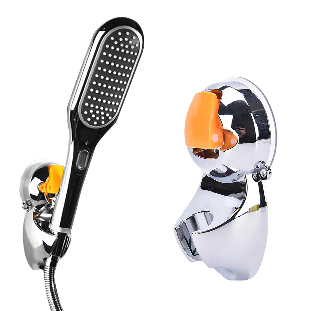 

JETTING ABS Practical Shower Spray Head Wall Mount Fixed Wall Adjustable Sucker Shower Head Stand Bracket Holder For Bathroom