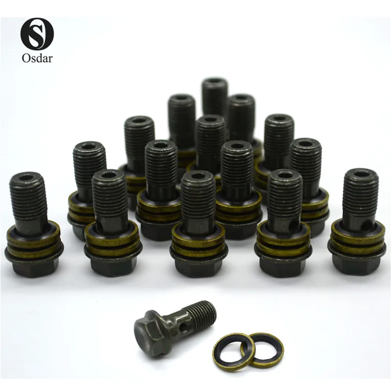 DTRAD Motorcycle Brake Caliper banjo bolt Oil Drain Screw/Hollow Screw