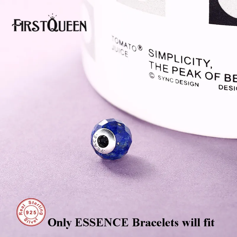 

FirstQueen High Quality Sterling Silver Jewelry Essence Peace Bead Fit Brand Charms Silver 925 Original Essence Bracelets