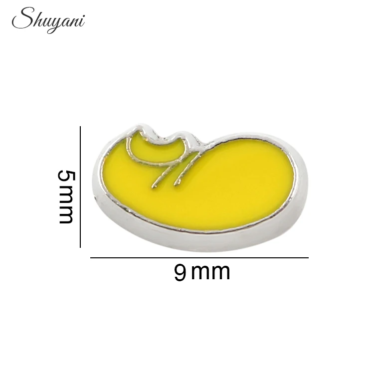 

5*9mm Minnie Mouse Shoe Charms Floating Locket Charms For Memory Glass Locket