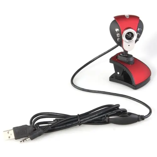 GTFS-USB 6 светодиодный веб-камера 20,0 м+ микрофон для MSN AOL