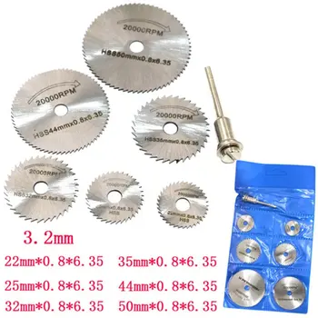 

Circular Saw Blade Rotary Tool For Dremel Metal Cutter Power Tool Set Wood Cutting Discs Drill Mandrel Cutoff High Quality