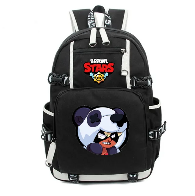 

Brawl Stars Backpack teenagers mochila Shelly Colt Nita Bull Jessie Brock printing School Bag travelling canvas Laptop Mochilas