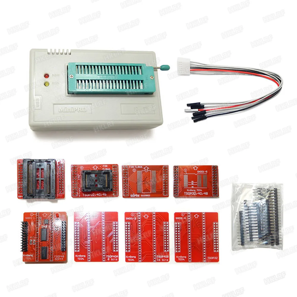 2019 Горячие Nand Программист TL866CS TL866A TL866II плюс + 24 адаптеры универсальный MiniPro USB