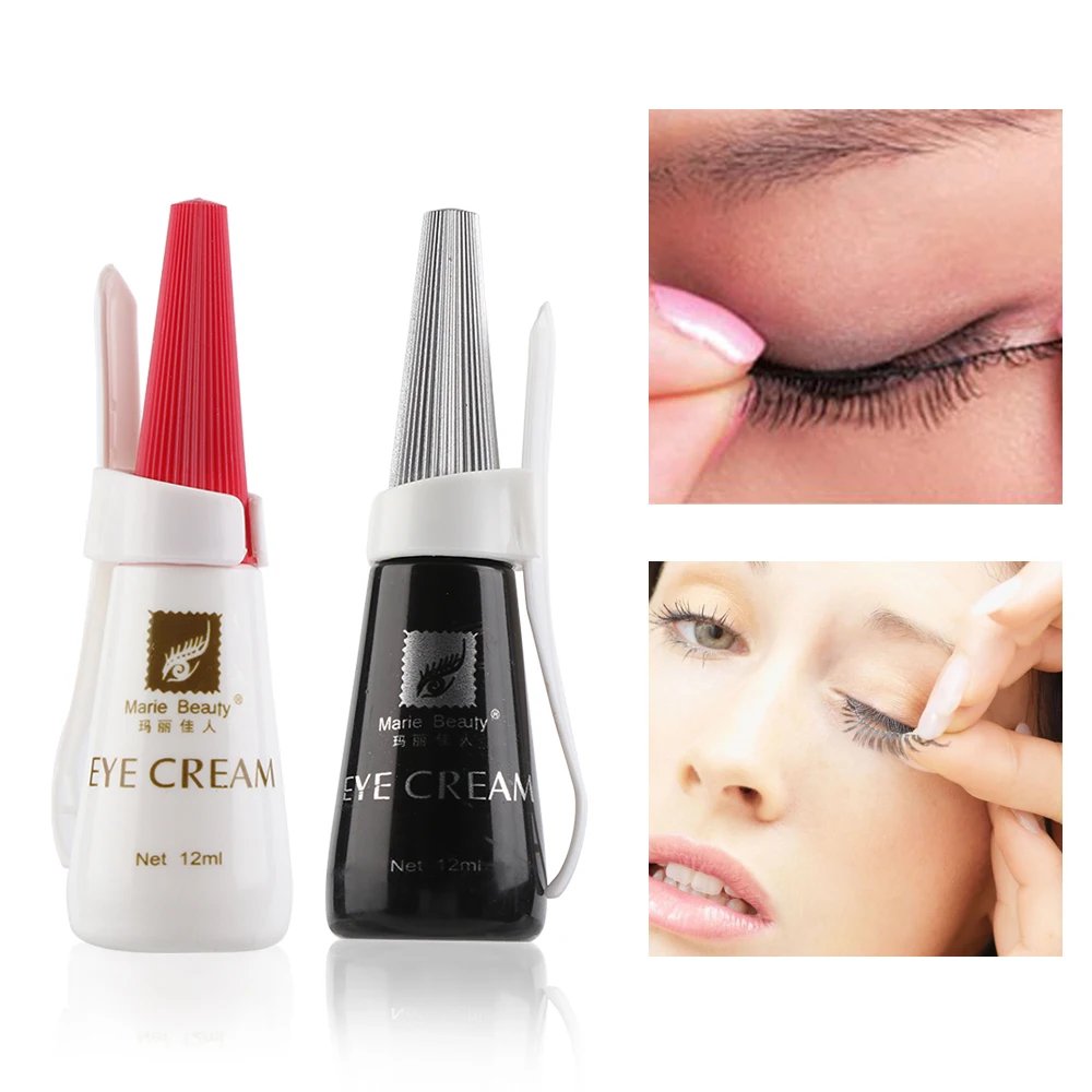 

1PC Waterproof individual Eyelash Glue Clear Black Prevent allergy Fast dry Lash Glue Eyelash Adhesive Eyelashes Extensions Tool